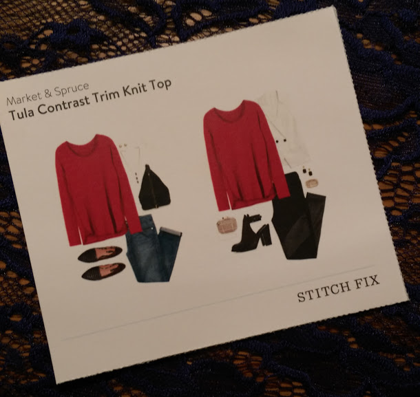 Market & Spruce Tula Contrast Trim Knit Top @stitchfix stitch fix https://www.stitchfix.com/referral/3590654